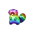 Rainbow Bibarel